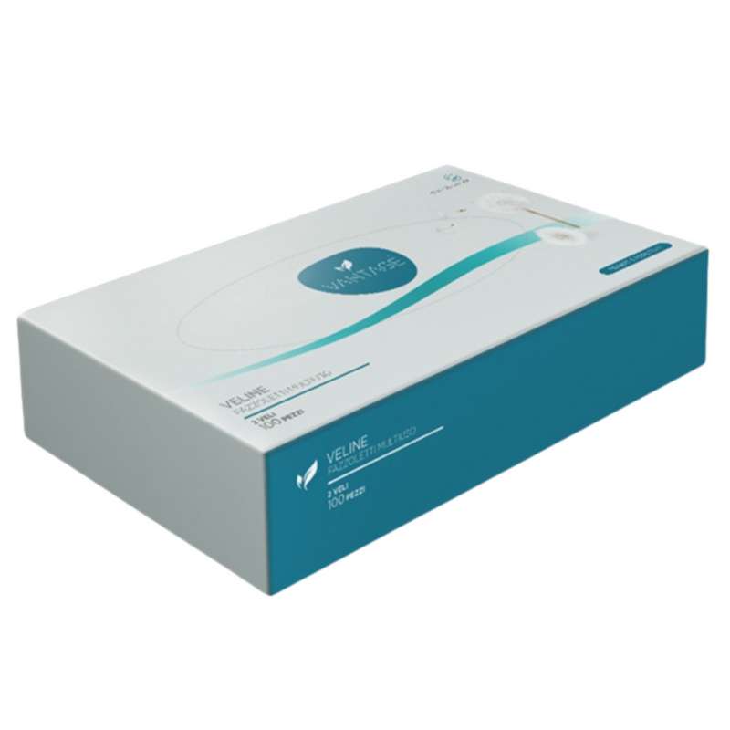 VANTAGE - Veline Monouso 100 pz Box 40 pacchi