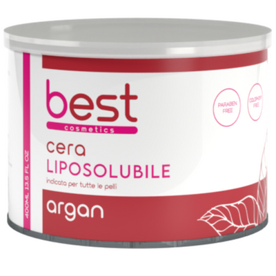 BEST COSMETICS - cera liposolubile vaso 400 ml cartone 24 pezzi