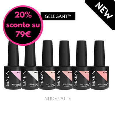 MESUADA MNP - GELEGANT™ Semipermanente gel polish 8 ml NUDE LATTE