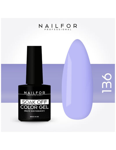 NAIL FOR - Kit pastello 8 colori semipermanenti a scelta  8ml