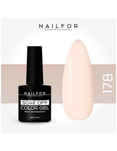 NAIL FOR - Kit pastello 8 colori semipermanenti a scelta  8ml