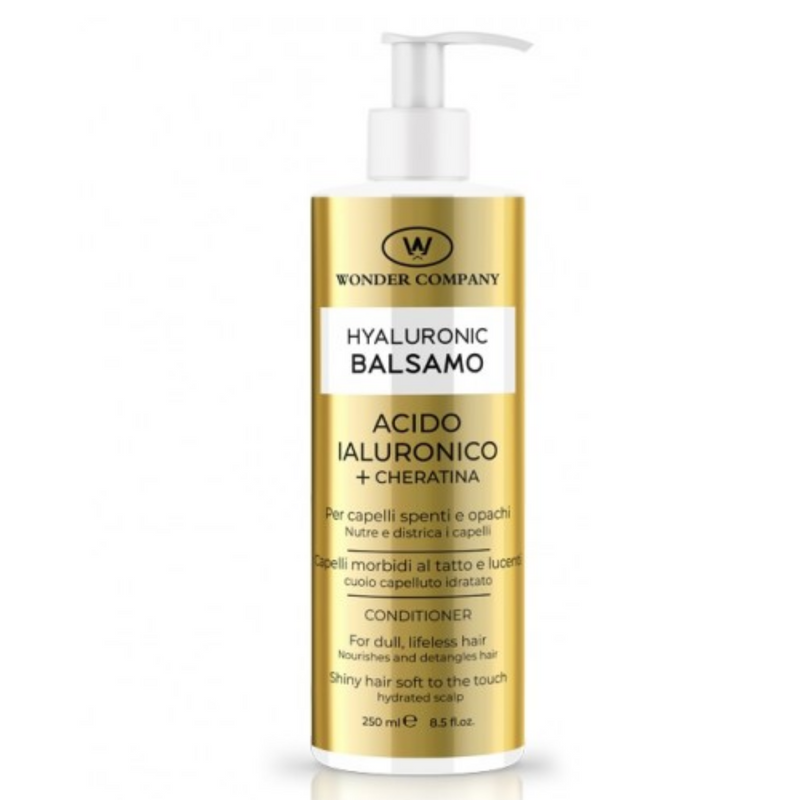 LR WONDER - Balsamo capelli  con Acido Ialuronico e Cheratina, 250ml