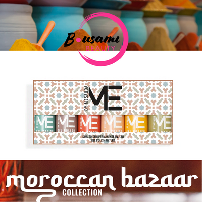 MESAUDA  - Moroccan Bazar collection gel polish ME 5 ml  box 6 semipermanenti