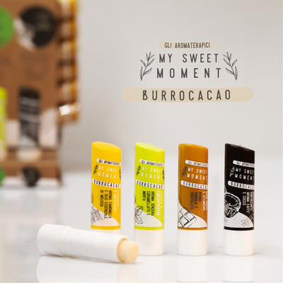 LABOR - sweet moment burrocacao lip balm aromaterapici