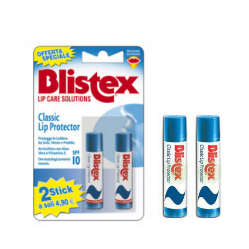 BLISTEX - Classic Lip Protector﻿﻿ balsmo labbra duo pack