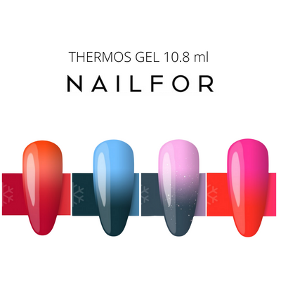 NAIL FOR - thermos smalti semipermanenti termici 10.8 ml