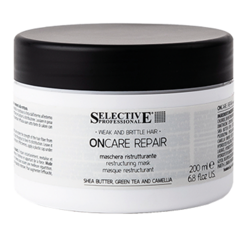 SELECTIVE - on care repair maschera intensiva condizionatore specifico per capelli danneggiati e fragili  200 ml