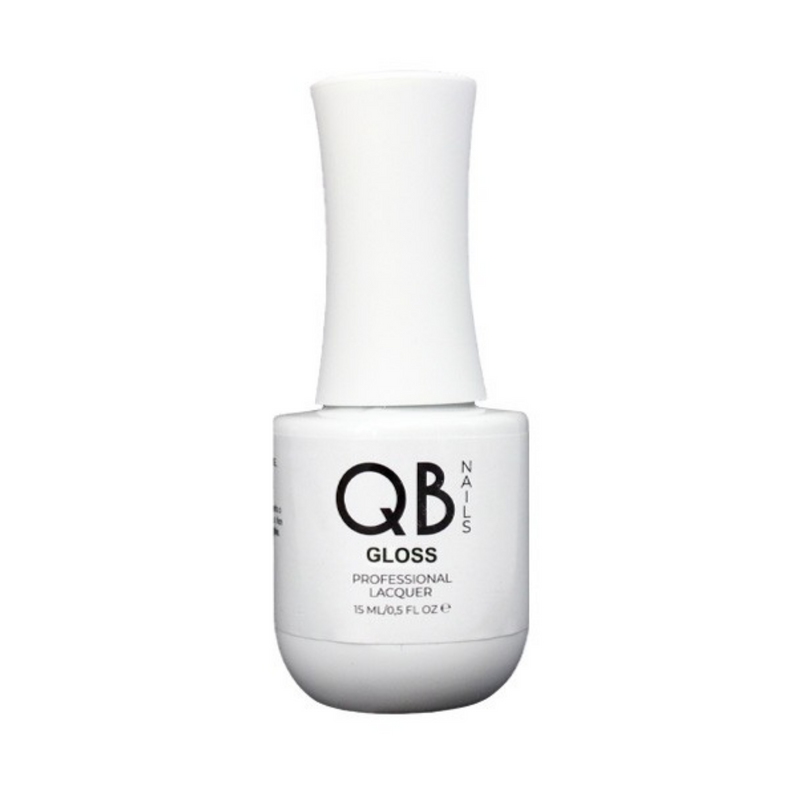 QB NAILS - Gloss top coat effetto super lucido 15 ml