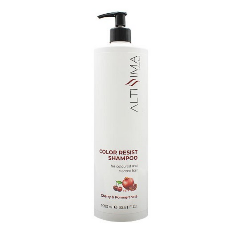 ALTISSIMA - Shampoo specifico per capelli colorati con estratti di Ciliegia e Melograno 1000 ml