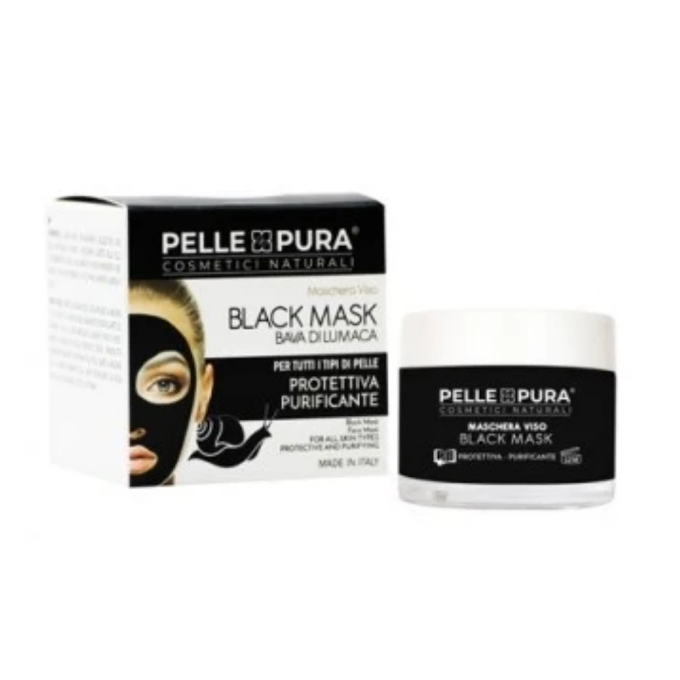 PELLE PURA - maschera viso black mask 50 ml