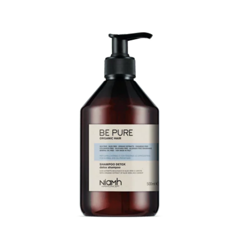 BE PURE - shampoo detox detossinante capelli grassi  500 ml