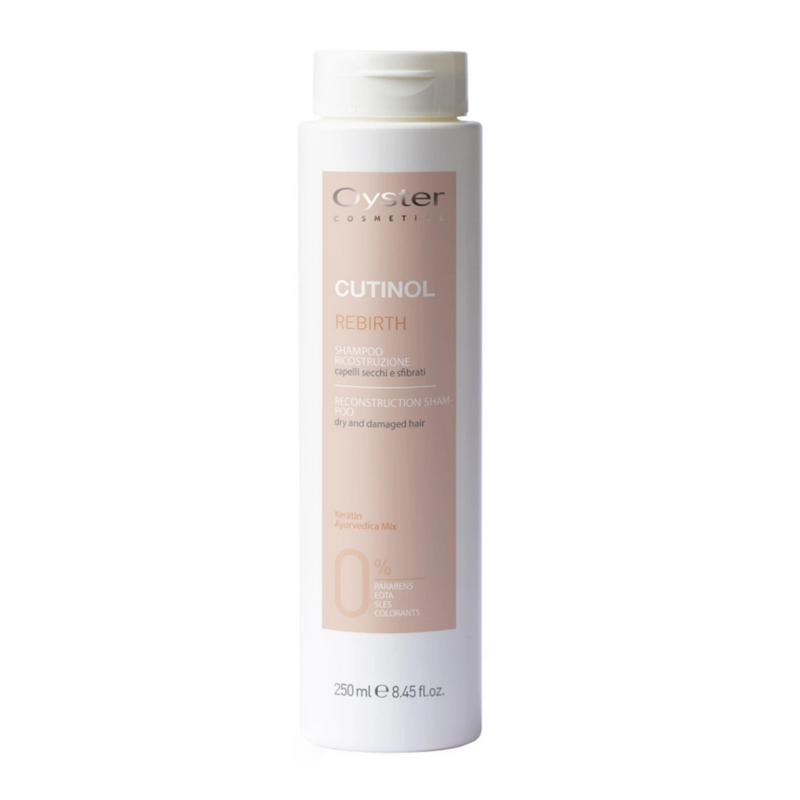OYSTER - Cutinol Rebirth  Shampoo ricostruente per capelli secchi, sfibrati e danneggiati