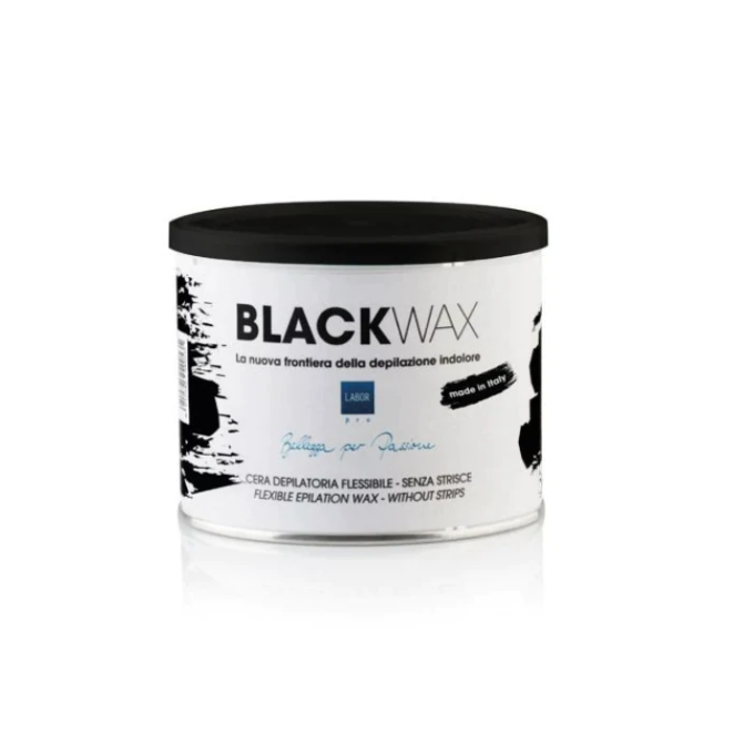 LABOR - cera brasiliana black wax vaso 400 ml