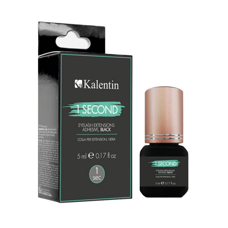 KALENTIN - Colla 1second nera per extension ciglia - 5ml