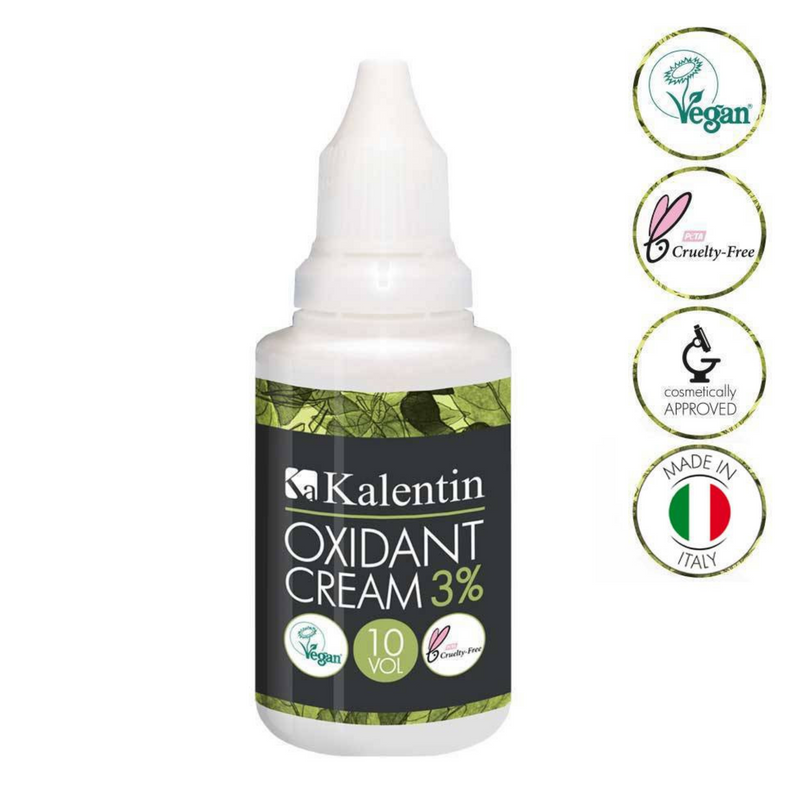 KALENTIN - Ossidante vegano in crema 3% per ciglia e sopracciglia - 30ml