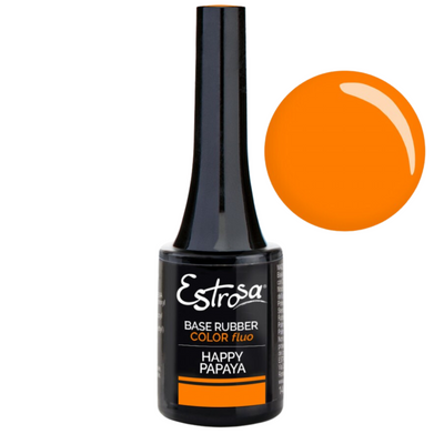 ESTROSA - Base Rubber color rinforzante intera collezione 14ML NEW - 6 colori