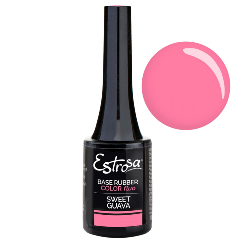 ESTROSA - Base Rubber color rinforzante intera collezione 14ML NEW - 6 colori