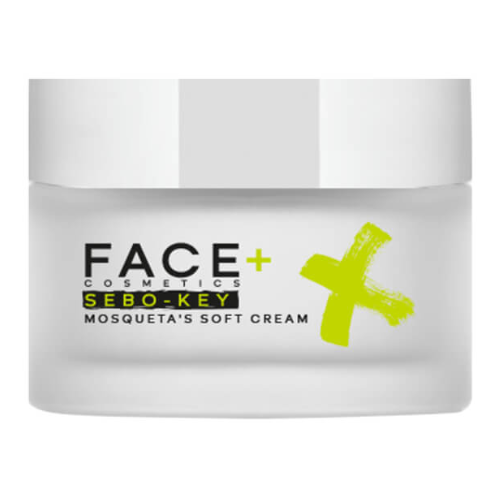 FACE+ - Sebo-Key Mosqueta’s Soft Cream crema viso per pelli impure 50 ml