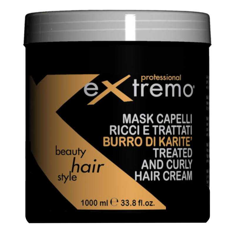 EXTREMO - Maschera capelli ricci e trattari al burro di Karitè 250/1000ml