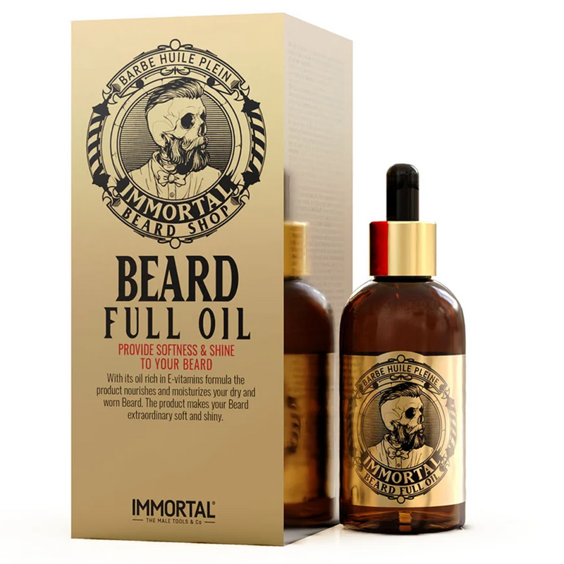 IMMORTAL - beard full oil olio barba e baffi 50 ml
