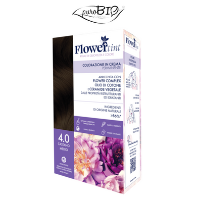 PURO BIO - Flowertint Tinta in crema biologica per capelli