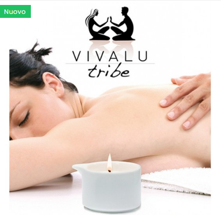Candele da massaggio VIVALU ad uso professionale - 100ml