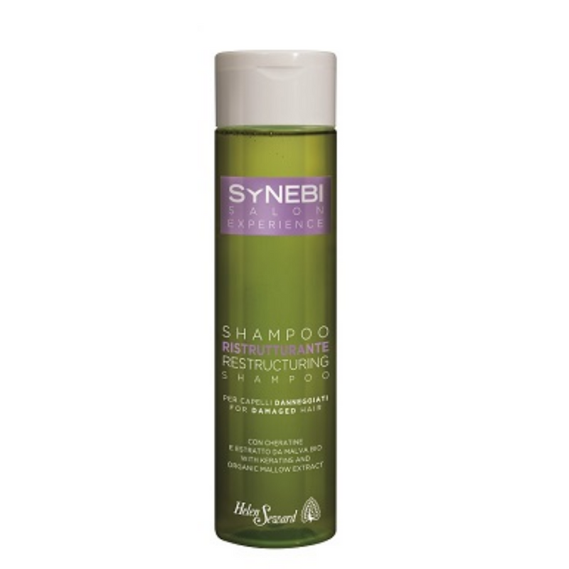 SYNEBI - Shampoo ristrutturante con cheratina per capelli danneggiati