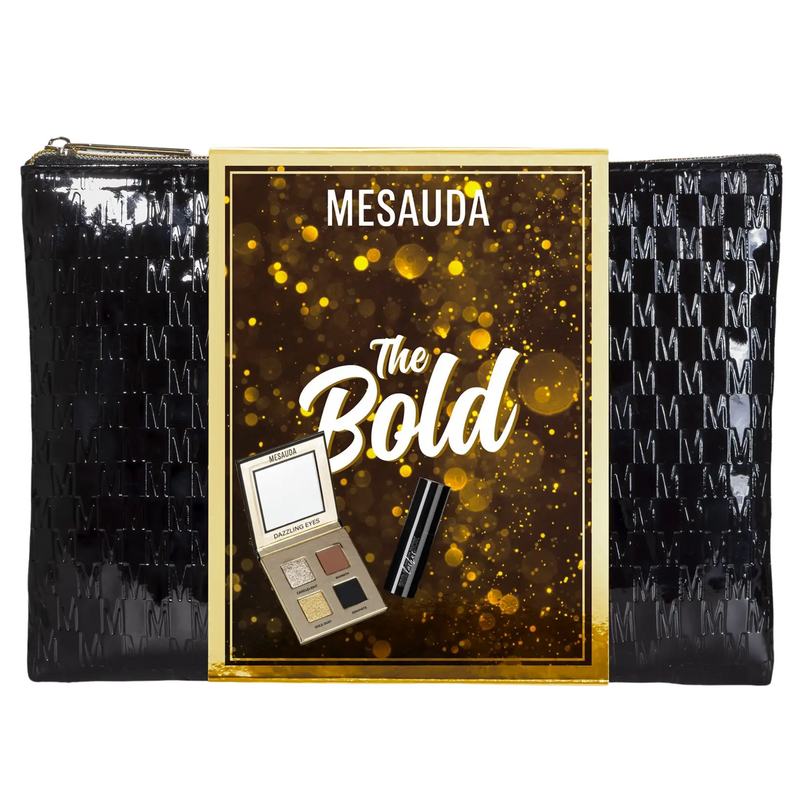 MESAUDA - Xmas the bold kit occhi palette ombretti + mascara + pochette