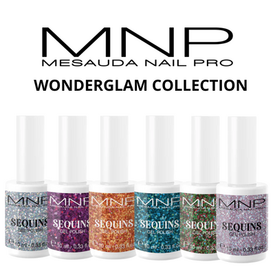 MNP -  WonderGlam collection semipermanenti paillettes 10 ml