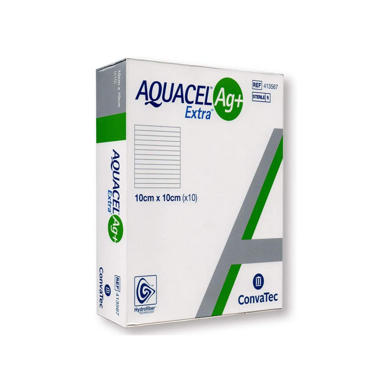 CONVATEC- Aquacel Ag+ Extra Medicazione Ioni Argento 10x10