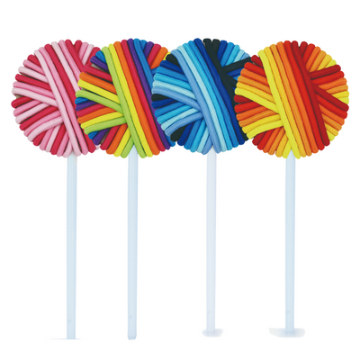 PERFECT BEAUTY - lollipops colors 24 elastici per capelli
