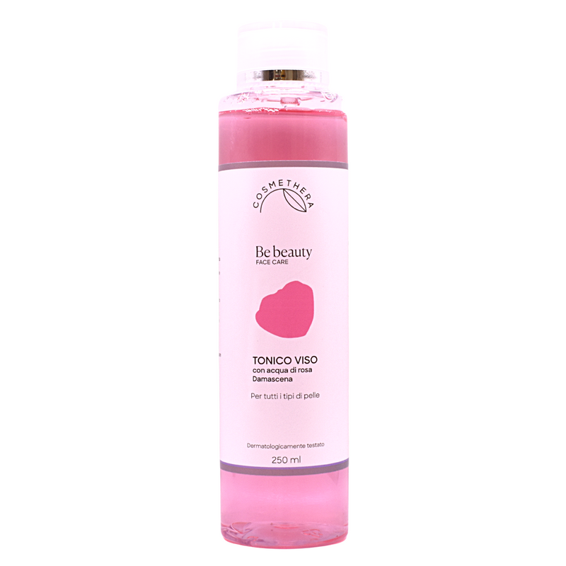 COSMETHERA - Tonico viso con acqua di rosa 250 ml