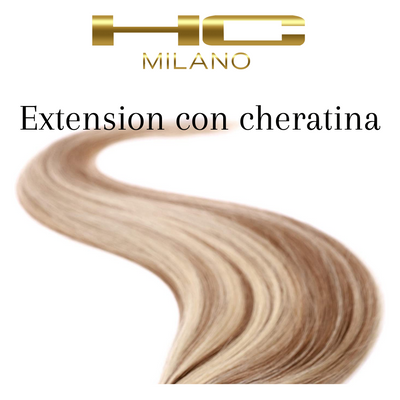 HC MILANO - Extension con cheratina 45-50 cm confezione da 20 ciocche