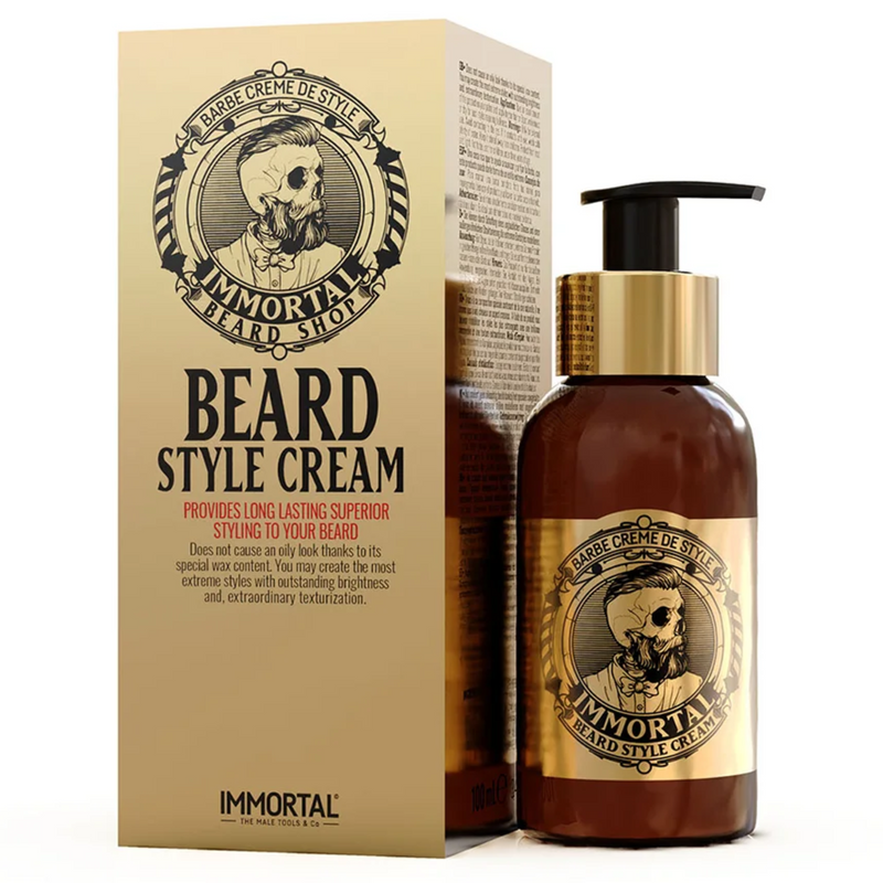 IMMORTAL - Beard Styling Cream Crema modellante barba e baffi 100 ml