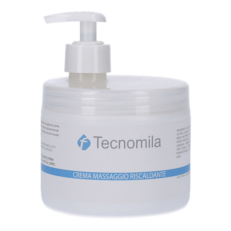 TECNOMILA - Crema massaggio riscaldante  500 ml