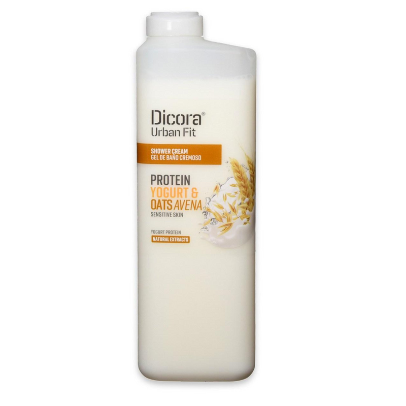 DICORA - Bagnoschiuma  uf shower gel cream protein yogurt & avena 750 ml / 400 ml