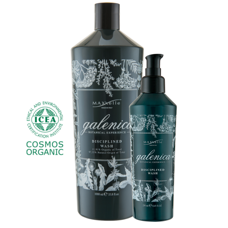 MAXXELLE GALENICA - Disciplined wash Shampoo disciplinante per capelli, secchi, crespi e ribelli