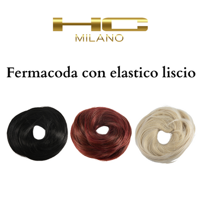 HC MILANO - Fermacoda con elastico liscio Irene
