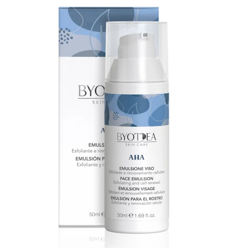 BYOTEA - AHA Emulsione viso Esfoliante e Rinnovante 50 ml