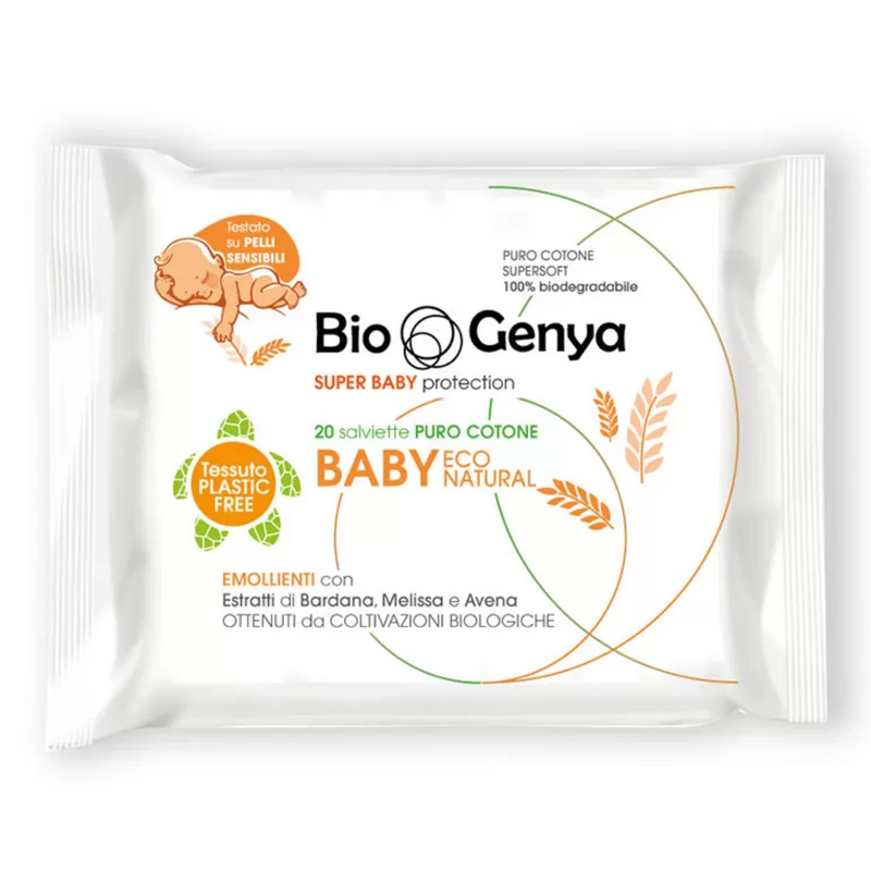 BIOGENYA - Salviette Baby Eco Natural 20pz