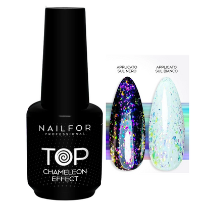 NAIL FOR - top chameleon effect  01 senza dispersione 15ml