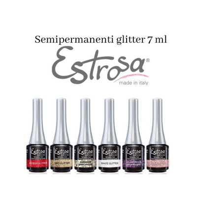ESTROSA - glitterati Smalto Semipermanente 7 ml