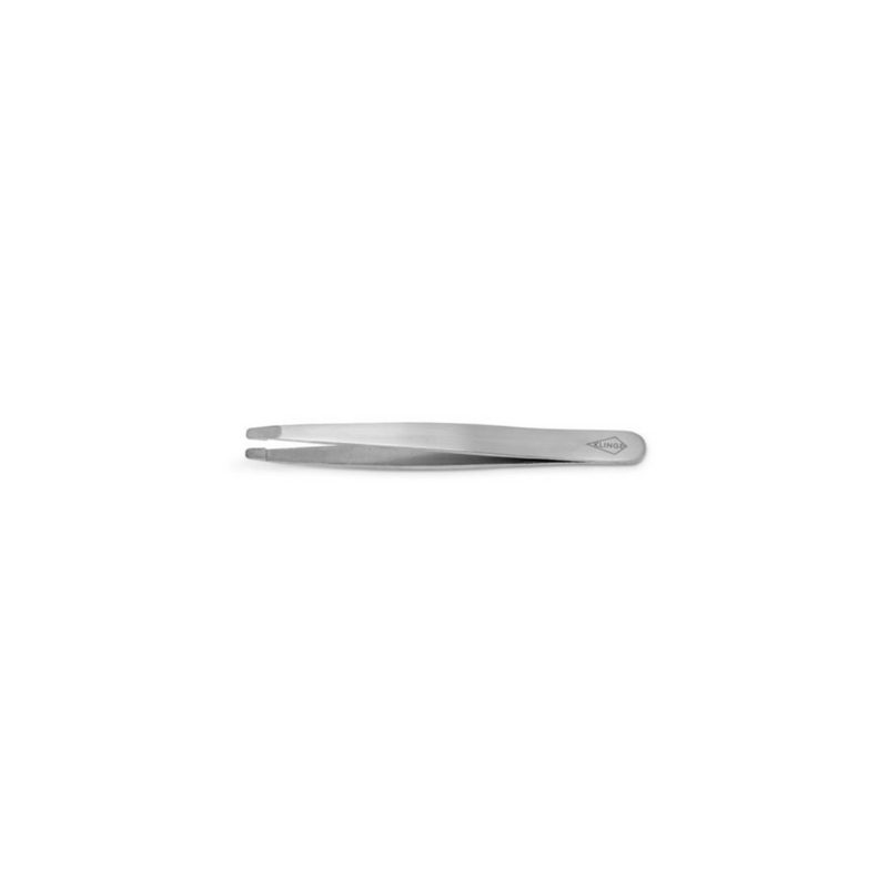 KLINGE - Pinzetta punte tonde in acciaio Inox 9,5 cm