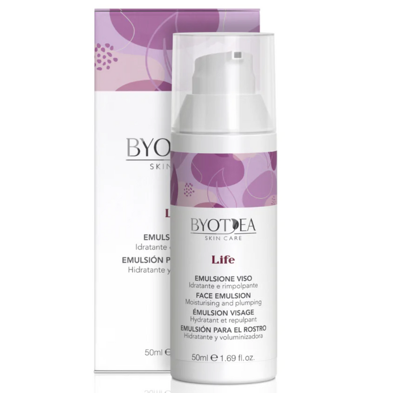 BYOTEA - LIFE emulsione viso idratante e rimpolpante 50 ml