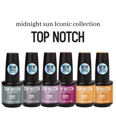 TOP NOTCH - iconic midnight sun collection smalto semipermanente 14 ml