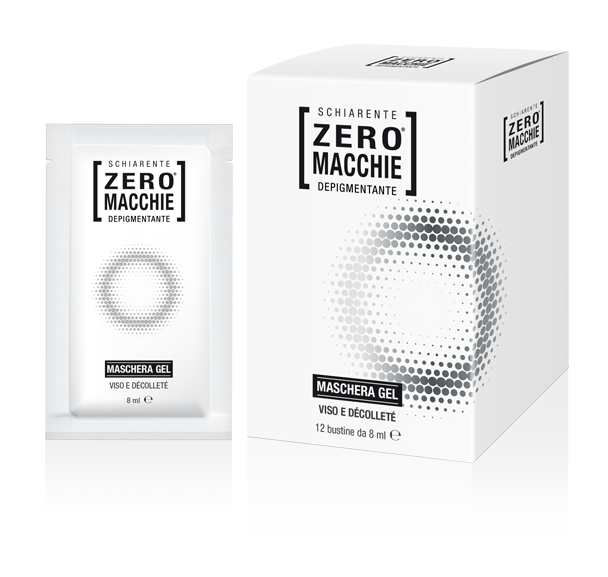 ZERO MACCHIE - maschera gel box  12 pz X 8 ml