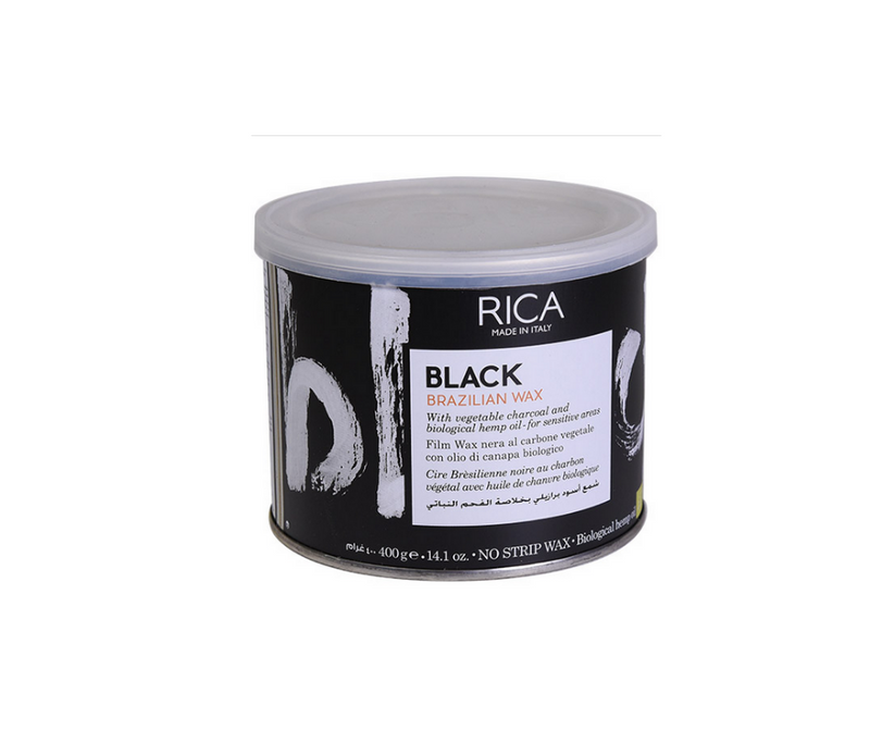 RICA CERA BRAZILIAN WAX BLACK 400 ML