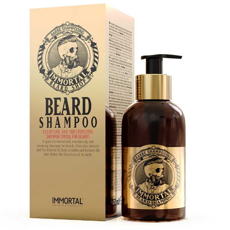 IMMORTAL - Beard Shampoo specifico barba e baffi 250 ml