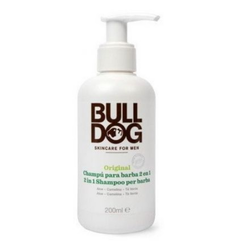 BULLDOG - 2 in 1 shampoo  per barba 200 ml