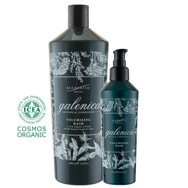 MAXXELLE GALENICA - Volumizing Wash Shampoo volumizzante per capelli fini e sottili